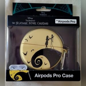 CultureFly Nightmare Before Christmas Jack & Sally Hill‎ Scene AirPods Pro Case